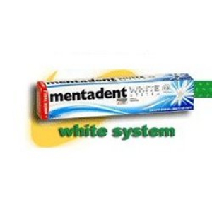 mentadent white system 75ml bugiardino cod: 978249961 