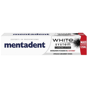 Mentadent white system carb at