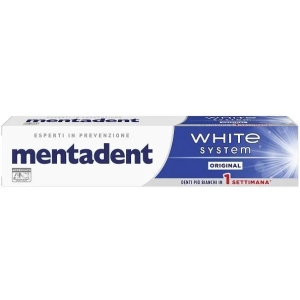 Cerca Offerte di Mentadent white system - dentifricio sbiancante per la rimozione delle macchie, 75 ml e acquista online