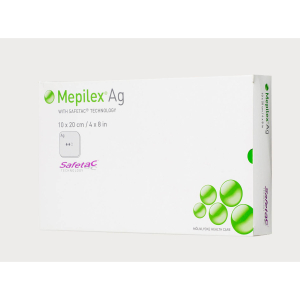 mepilex ag medicazione as 10x20cm 5p bugiardino cod: 905642361 
