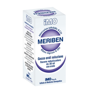 meriben gocce orali s/alcol 30ml bugiardino cod: 801553672 