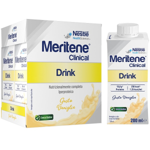 Cerca Offerte di meritene clinical vaniglia 4x200ml alimento iperproteico multivitaminico e multiminerale per casi di malnutrizione e acquista online