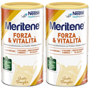 Cerca Offerte di meritene gusto vaniglia set da 2 2x270 g polvere e acquista online