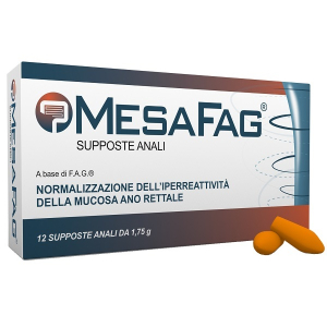 Cerca Offerte di mesafag supposte anali normalizzazione dell'iperreattività della mucosa ano rettale 12 pezzi e acquista online