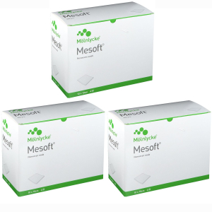 Cerca Offerte di mesoft® 10 x 10cm 3x200 pz garza per ferite e acquista online