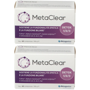Cerca Offerte di metagenics™ metaclear® 60 compresse set da 2 2x86 g e acquista online