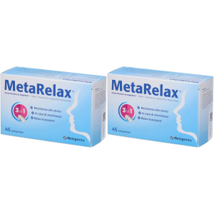 Cerca Offerte di Metagenics Metarelax 45 Capsule Set da 2 2x45 g Compresse e acquista online