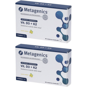 Cerca Offerte di metagenics vit d3+k2 56 compresse masticabili 2x14 g e acquista online