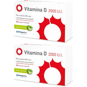 Cerca Offerte di metagenics vitamina d 2000 ui set da 2 2x168 pz compresse masticabili e acquista online