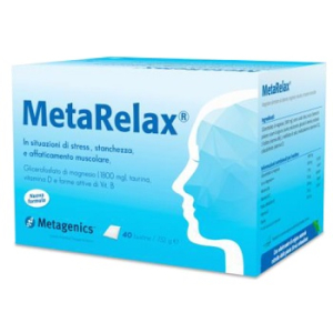metarelax new 40 bustine integratore per bugiardino cod: 971064225 