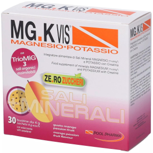 Cerca Offerte di mg.k vis ze.ro zuccheri mango-passion fruit 30 bustine – integratore sali minerali senza zuccheri e acquista online