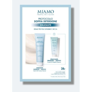 Cerca Offerte di miamo 2026 cofanetto detersione 1 idratante soft creamy cleanser 150 ml + 1 crystal oil peptide cleanser 50 ml + 1 omaggio lavette bambu' e acquista online