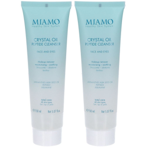 Cerca Offerte di miamo crystal oil peptides struccante set da 2 2x150 ml detergente e acquista online