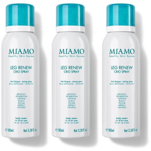 Cerca Offerte di miamo leg renew crio spray defaticante gambe 3x100 ml soluzione e acquista online