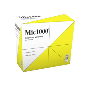 mic 1000 20 bustine neo g pharma prodotto bugiardino cod: 975404258 