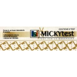 micky test menopausa 2pz bugiardino cod: 900913740 