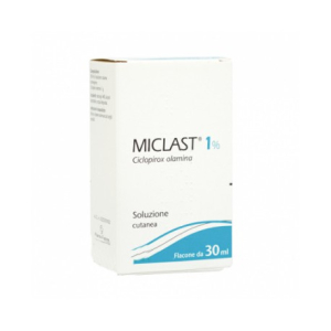 miclast soluzione cutanea fl 30ml 1% bugiardino cod: 025218102 