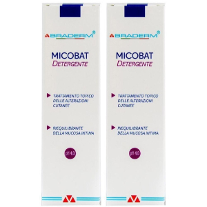 Cerca Offerte di micobat detergente 200 ml braderm 2x200 ml e acquista online