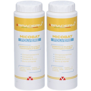 Cerca Offerte di micobat polvere 75 g braderm set da 2 2x75 g per soluzione ora e acquista online