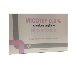 micotef 0.2% soluzione vaginale 5 lavande bugiardino cod: 023491160 