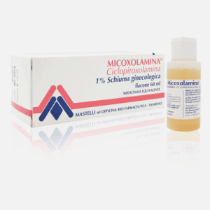 micoxolamina 1% schiuma ginecologica - bugiardino cod: 025235108 