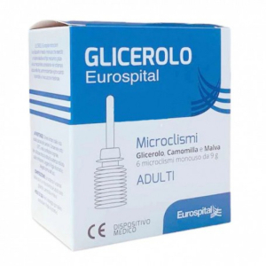 microclismi glicerolo ad 6pz bugiardino cod: 985915533 