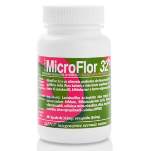 microflor 32 60 capsule vegetali bugiardino cod: 911116756 
