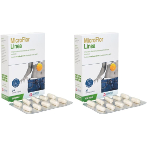 Cerca Offerte di microflor linea 30 capsule vegetali 2x18,54 g e acquista online