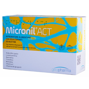 micronil act 20 bustine bugiardino cod: 981565599 