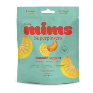 Mims immune support super power integratore per le difese immunitarie 7 bustine
