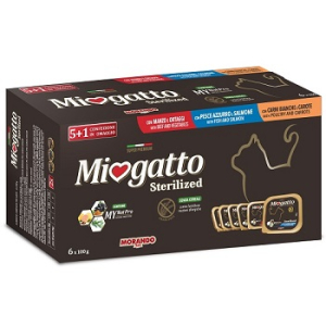 miogatto multipack 5 x 100 g + 1 omaggio bugiardino cod: 971175942 