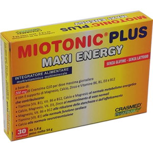 miotonic plus maxi energy30 compresse bugiardino cod: 975027309 