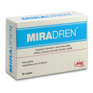 Cerca Offerte di miradren integratore per drenaggio e funzionalità articolare 30 compresse e acquista online