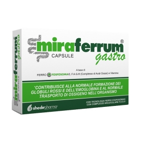 Cerca Offerte di Miraferrum gastro 30 capsule senza glutine naturalmente privo di lattosio e acquista online