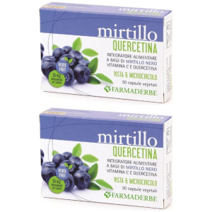 Cerca Offerte di Mirtillo Quercetina 30 Capsule Vegetali 2x30 Pezzi e acquista online