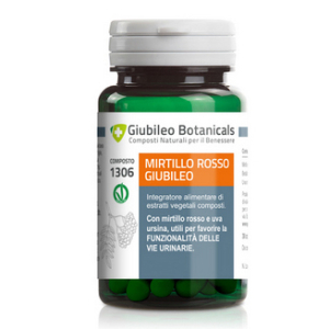 mirtillo rosso giubileo 30 capsule bugiardino cod: 975052844 