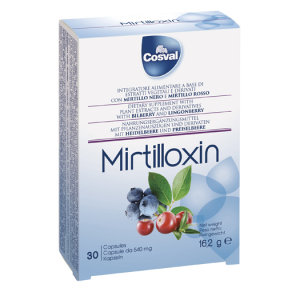 mirtilloxin 30 capsule bugiardino cod: 979255849 