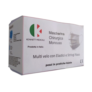 mk 00f mascherina chirungica iir50 pezzi bugiardino cod: 981212386 