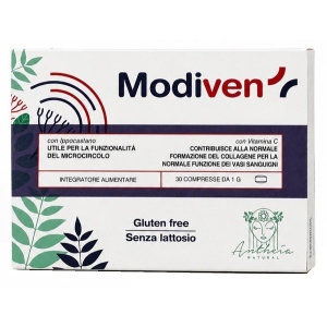 Cerca Offerte di Modiven integratore per il benessere del microcircolo e dei vasi sanguigni 30 compresse e acquista online