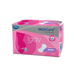 molicare pr ladypads g4,5 14 pezzi bugiardino cod: 975937881 