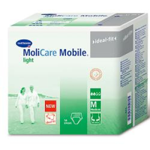 molicare mobile light l 14pz bugiardino cod: 925327987 