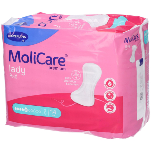 Molicare premium lady pad assorbenti per incontinenza leggera 4,5 gocc