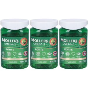 Cerca Offerte di moller´s omega 3 forte capsule 3x145,3 g e acquista online