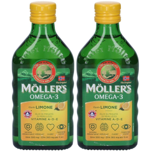 Cerca Offerte di moller's omega 3 olio di fegato merluzzo set da 2 2x250 ml e acquista online