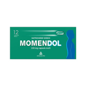 momendol 12 capsule molli 220 mg bugiardino cod: 025829223 