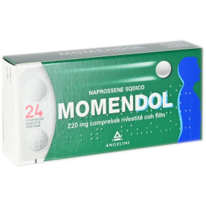 momendol 24 compresse rivestite 220 mg bugiardino cod: 025829185 