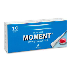 moment 10 capsule molli 200 mg bugiardino cod: 025669197 