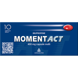 momentact 10 capsule molli 400 mg bugiardino cod: 035618038 