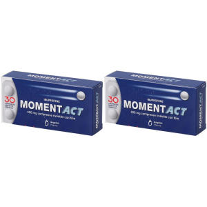 Cerca Offerte di momentact 400 mg 30 compresse rivestite con film set da 2 2x30 pz comp e acquista online