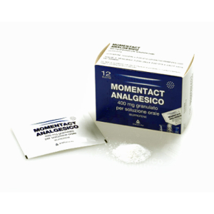 momentact 400 mg - analgesico bugiardino cod: 037858014 